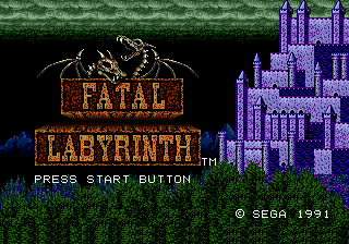 Fatal Labyrinth (USA, Europe)